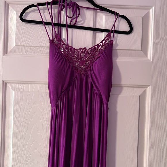 American dream purple maxi dress - Picture 3 of 6